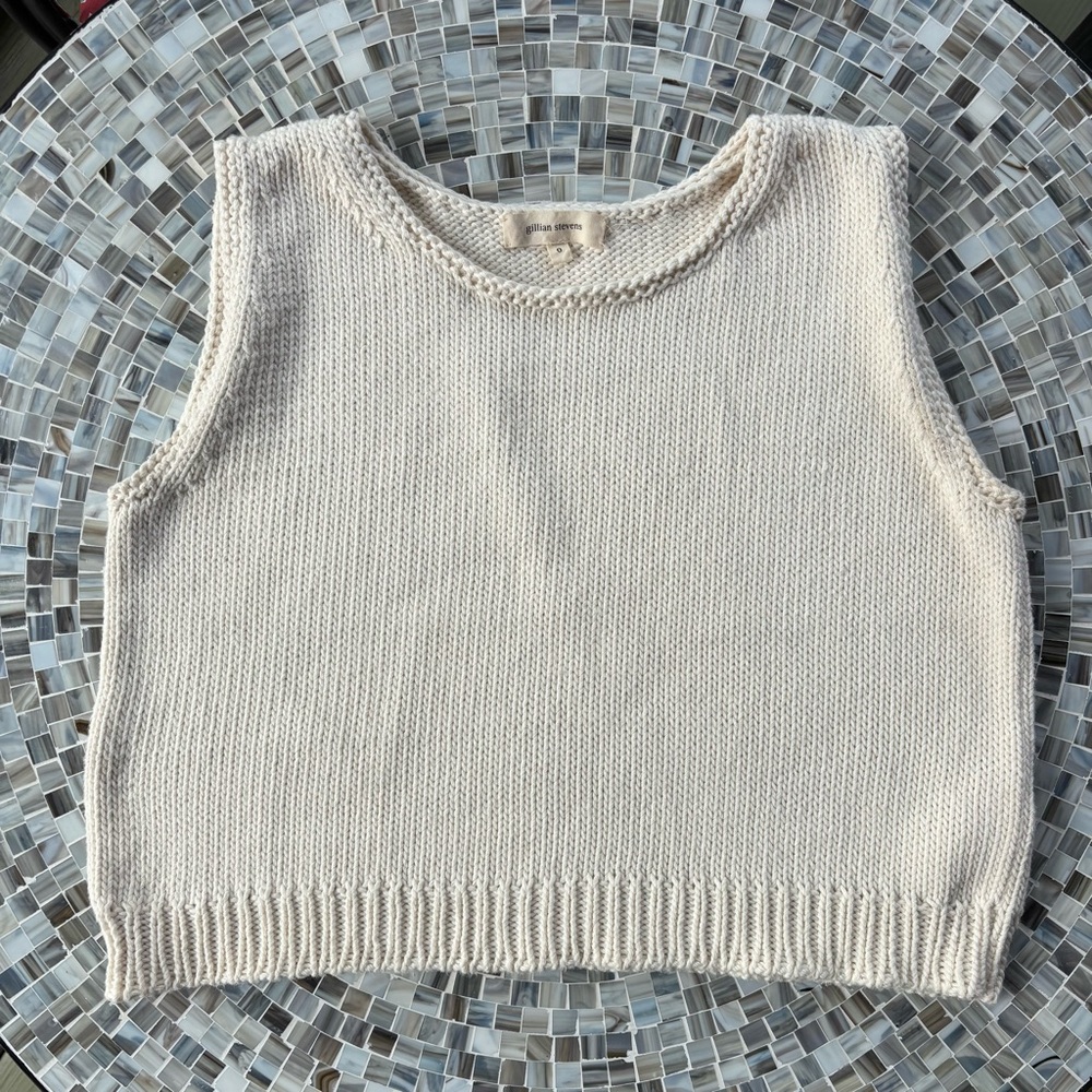 Gillian Stevens Briar Knit Vest Top